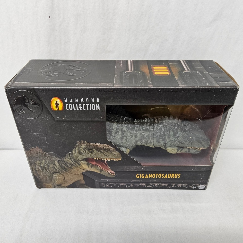Jurassic World Hammond Collection Giganotosaurus Action Figure HXF57 Open Box - Picture 4 of 7